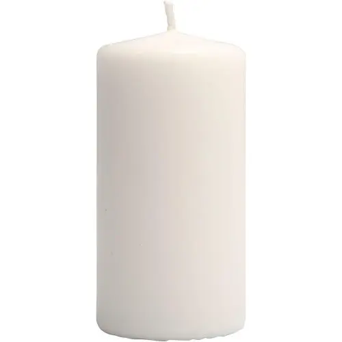 Creative Svíčky sada 6 ks BÍLÁ