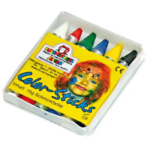 Eulenspiegel Tužky na obličej - 6 barev