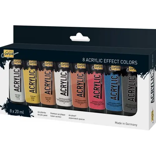 Solo Goya Sada Akrylová barva metalická SOLO GOYA 20 ml v tubě 8 barev