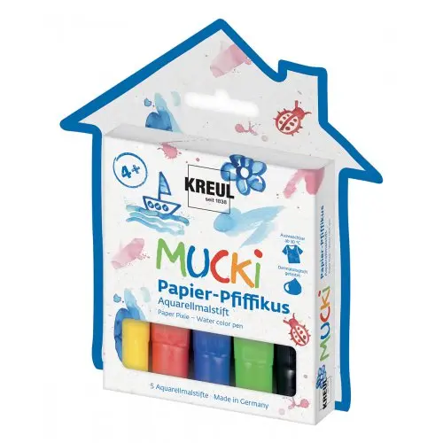 Mucki Fixy na papír MUCKI FIFIKUS 5 barev