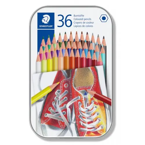 Staedtler Pastelky  36 barev šestihranné