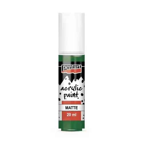 Pentart Akrylová barva matná PENTART 20 ml ZELENÁ