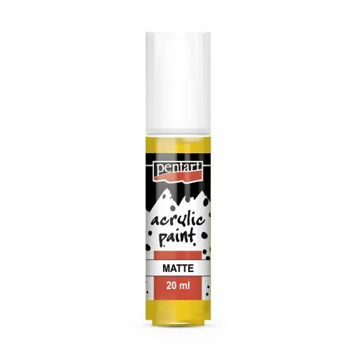 Pentart Akrylová barva matná PENTART 20 ml ŽLUTÁ