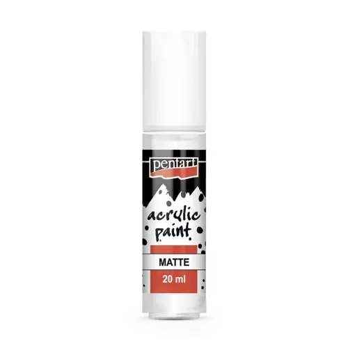 Pentart Akrylová barva matná PENTART 20 ml BÍLÁ