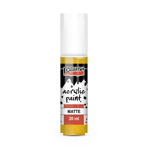 Pentart Akrylová barva matná PENTART 20 ml SLUNEČNÍ ŽLUTÁ