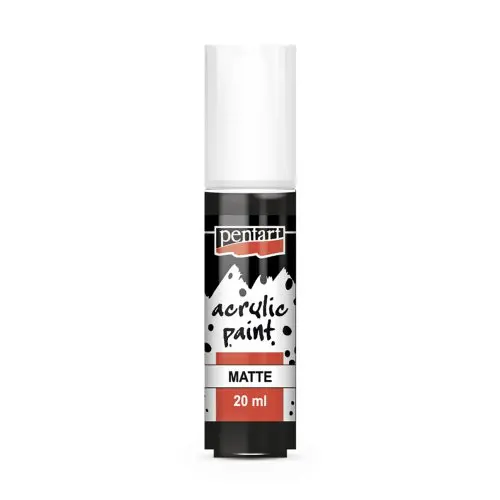Pentart Akrylová barva matná PENTART 20 ml ČERNÁ