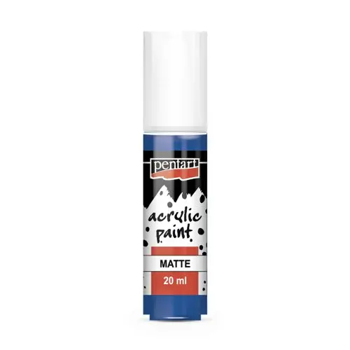 Pentart Akrylová barva matná PENTART 20 ml MODRÁ