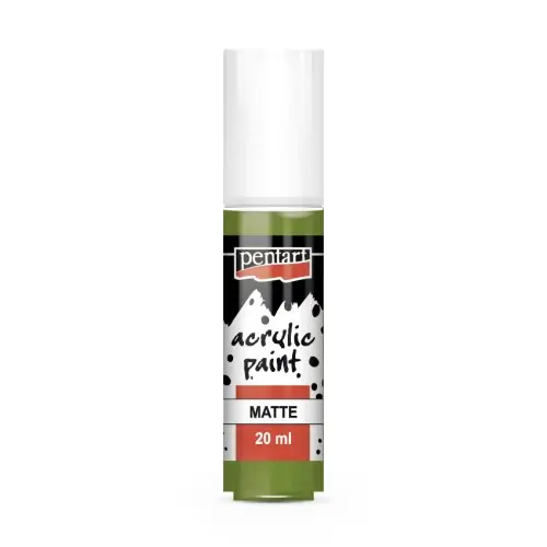 Pentart Akrylová barva matná PENTART 20 ml OLIVOVÁ