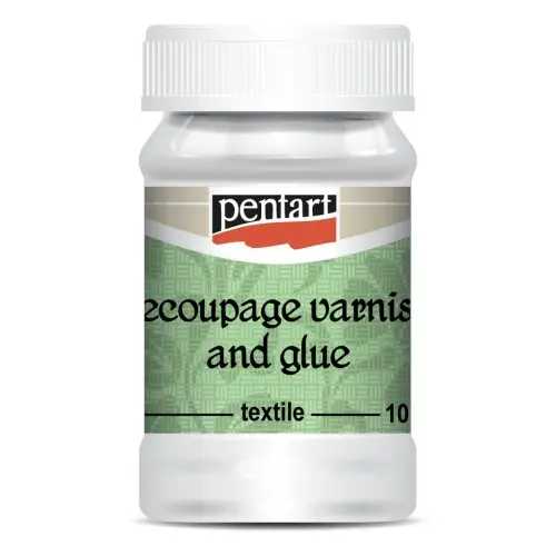 Pentart Decoupage lak a lepidlo na textil PENTART 100 ml