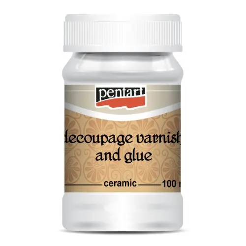 Pentart Decoupage lak a lepidlo na keramiku PENTART 100 ml