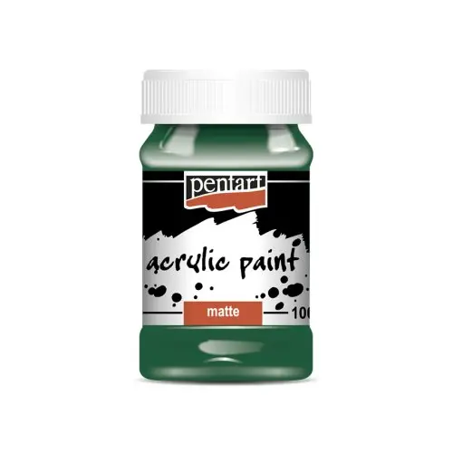 Pentart Akrylová barva matná PENTART 100 ml ZELENÁ BOROVICE