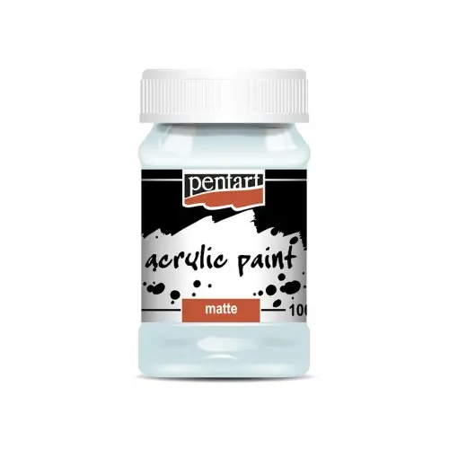 Pentart Akrylová barva matná PENTART 100 ml LEDOVÁ MODRÁ