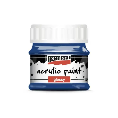 Pentart Akrylová barva lesklá PENTART 50 ml TMAVÁ MODRÁ