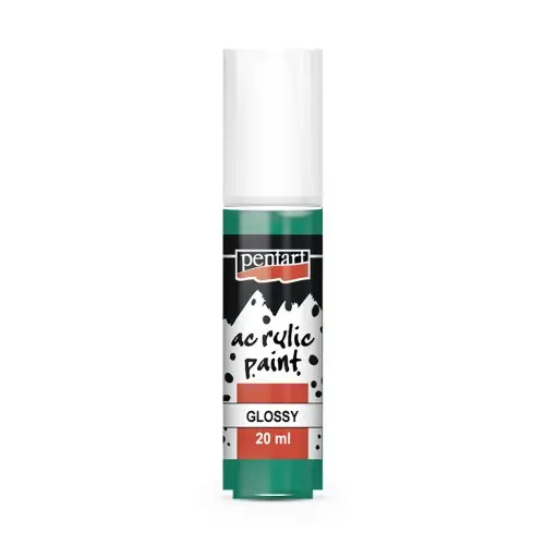 Pentart Akrylová barva lesklá PENTART 20 ml TYRKYSOVÁ