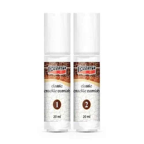 Pentart Krakelovací lak klasik - dvousložkový PENTART 20 ml