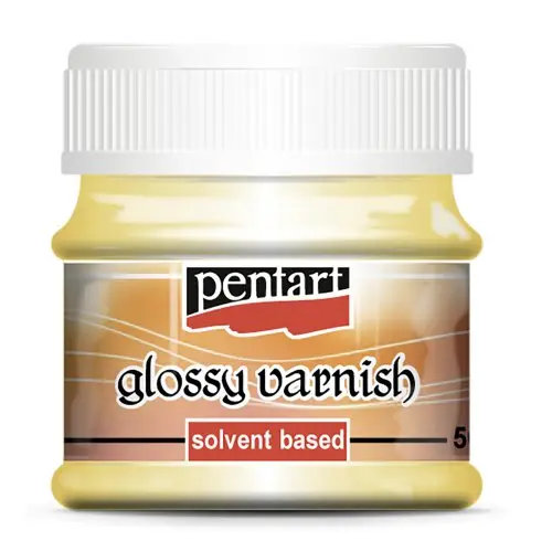 Pentart Lesklý lak na bázi rozpouštědla PENTART 50 ml