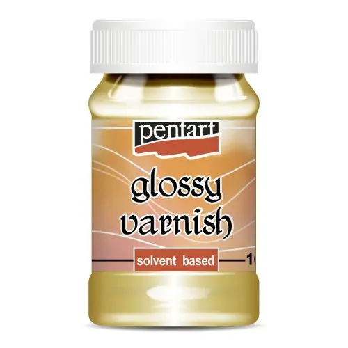 Pentart Lesklý lak na bázi rozpouštědla PENTART 100 ml
