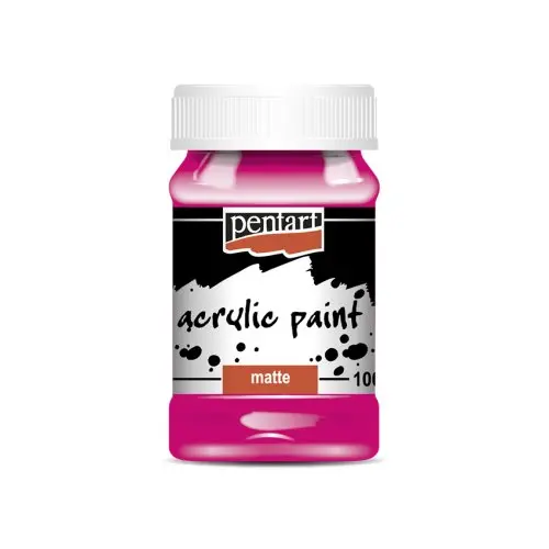Pentart Akrylová barva matná PENTART 100 ml MAGENTA