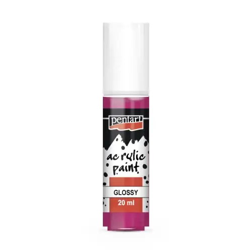 Pentart Akrylová barva lesklá PENTART 20 ml MAGENTA
