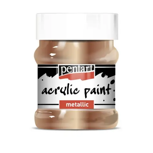 Pentart Akrylová barva metalická PENTART 230 ml ANTICKÁ ZLATÁ