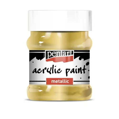 Pentart Akrylová barva metalická PENTART 230 ml ZLATÁ