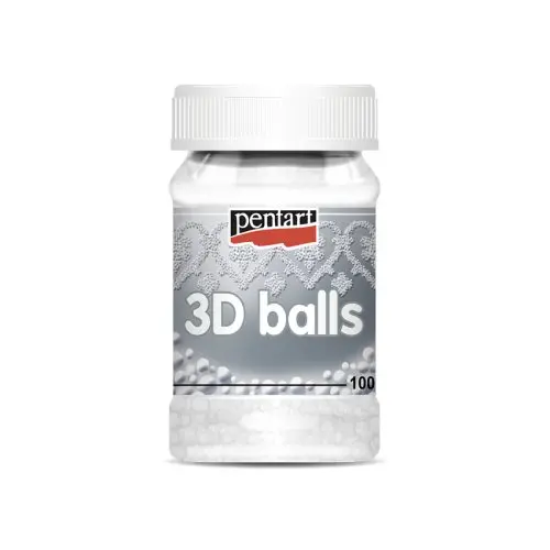 Pentart 3D kuličky na tvorbu struktur PENTART 100 ml VELKÉ