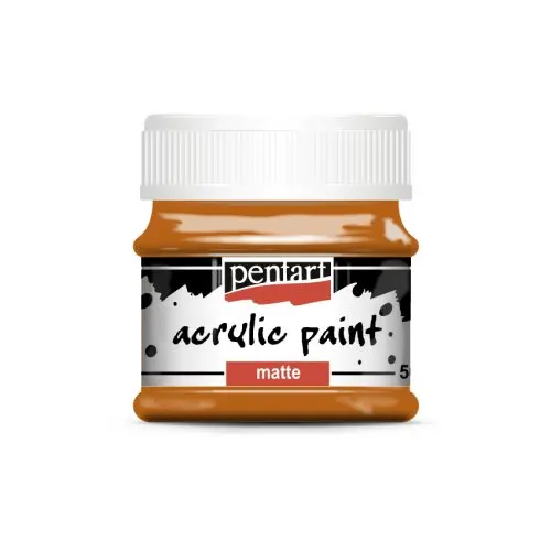 Pentart Akrylová barva matná PENTART 50 ml ČERVENÁ HLÍNA