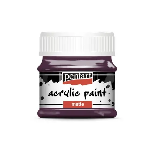 Pentart Akrylová barva matná PENTART 50 ml LILEK