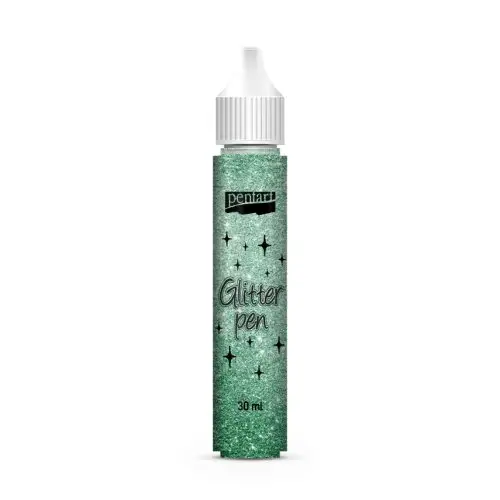 Pentart Glitrový pen PENTART 30 ml TMAVĚ ZELENÁ