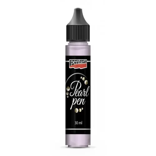 Pentart Tekutá perla PENTART 30 ml HEDVÁBNÁ RŮŽOVÁ