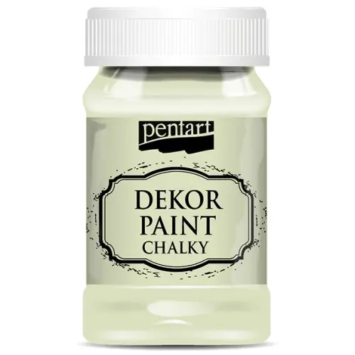 Pentart Křídová a dekorační barva PENTART 100 ml LIŠEJNÍK ZELENÁ