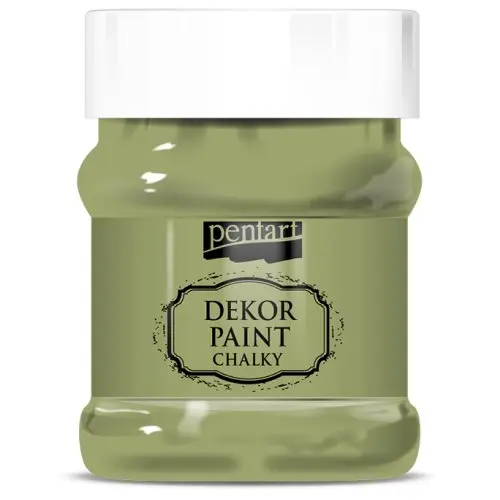 Pentart Křídová a dekorační barva PENTART 230 ml OLIVOVÁ