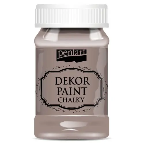 Pentart Křídová a dekorační barva PENTART 100 ml MLÉČNÁ ČOKOLÁDA
