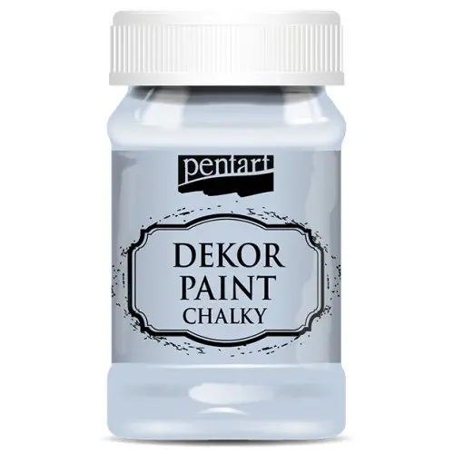 Pentart Křídová a dekorační barva PENTART 100 ml LEDOVÁ MODRÁ