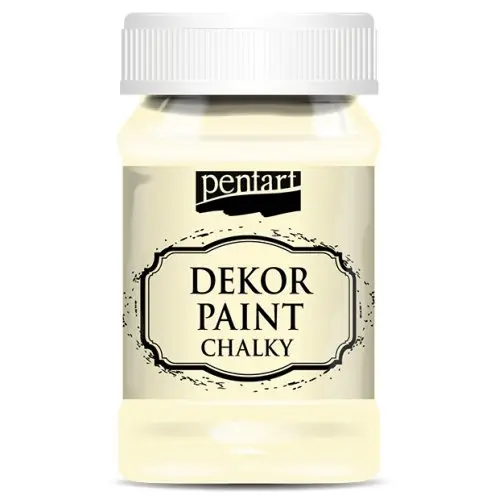 Pentart Křídová a dekorační barva PENTART 100 ml SLONOVINOVÁ