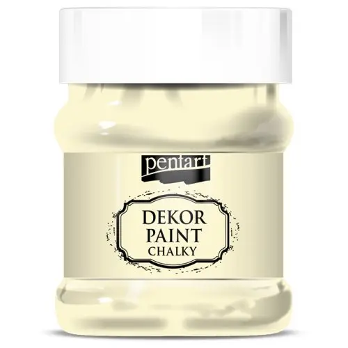 Pentart Křídová a dekorační barva PENTART 230 ml SLONOVINOVÁ