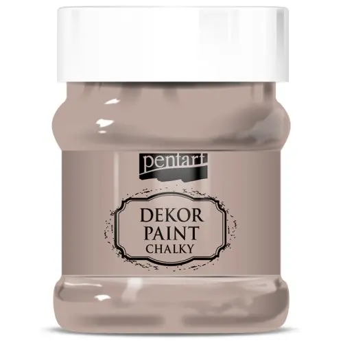 Pentart Křídová a dekorační barva PENTART 230 ml VINTAGE HNĚDÁ