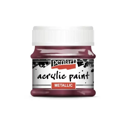 Pentart Akrylová barva metalická PENTART 50 ml ZLATOFIALOVÁ
