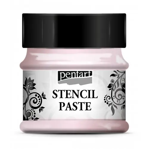 Pentart Šablonová pasta perleťová PENTART 50 ml RŮŽOVÁ