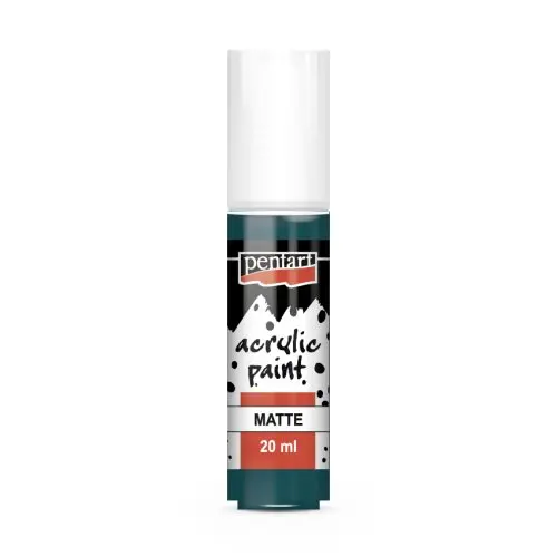 Pentart Akrylová barva matná PENTART 20 ml TYRKYSOVÁ MODRÁ