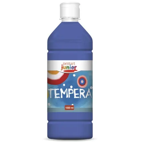 Pentart Temperová barva Junior PENTART 1000 ml MODRÁ