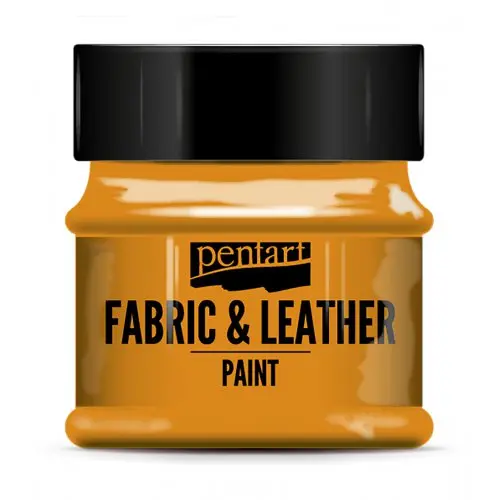 Pentart Barva na kůži a textil PENTART 50 ml ORANŽOVÁ