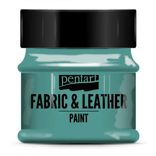 Pentart Barva na kůži a textil PENTART 50 ml TYRKYSOVÁ ZELENÁ