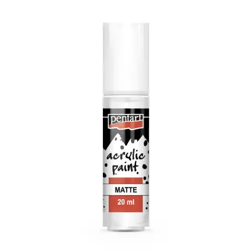 Pentart Akrylová barva matná PENTART 20 ml TITANOVÁ BÍLÁ