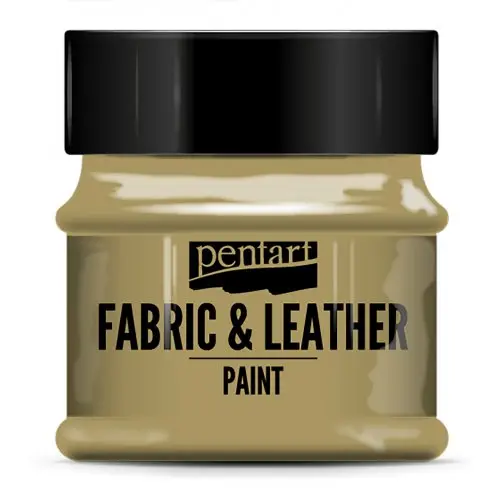 Pentart Barva na kůži a textil glitter PENTART 50 ml ZLATÁ