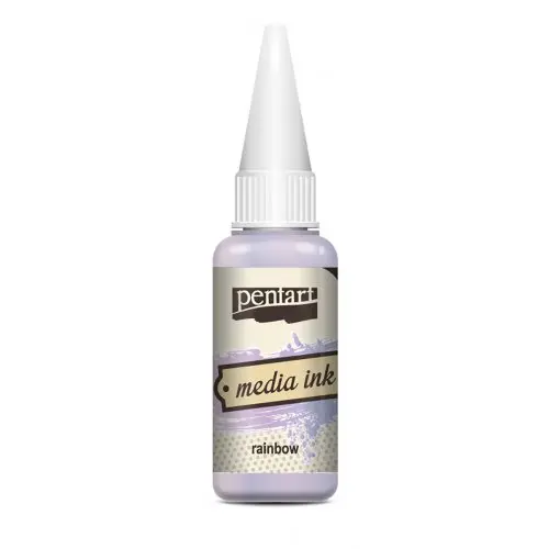 Pentart Alkoholový inkoust MEDIA INK PENTART 20 ml BÍLÁ