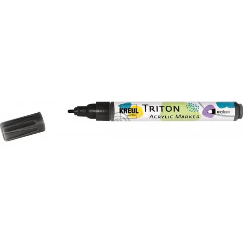 Kreul Akrylový fix TRITON medium ČERNÁ