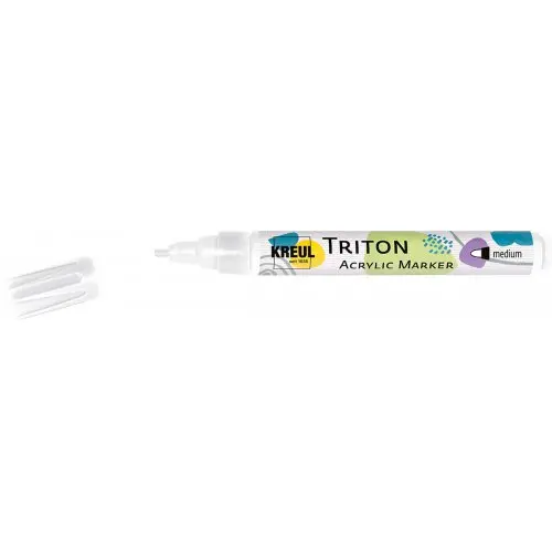 Kreul Akrylový fix TRITON medium BÍLÁ