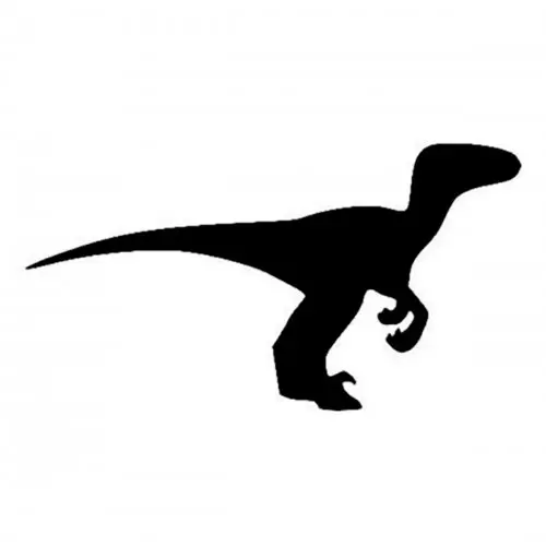 Kreativní svět Tyranosaurs - plastová šablona 14,5x14,5 cm