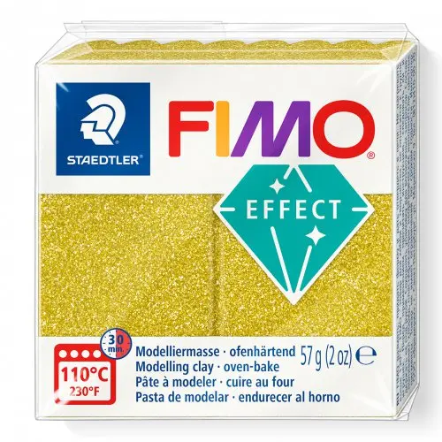 Staedtler FIMO GLITTER efekt 57 g ZLATÁ